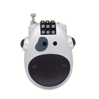 OEM Lucchetto A Combinazione Per Bicicletta, Lucchetto In Filo DAcciaio Ad Alta Resistenza, Lucchetto Retrattile Per Casco, Combinazione A 3 Cifre, Access