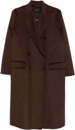 Palt&ograve; Cappotto Arianna - - Coats - Donna - Marrone - L