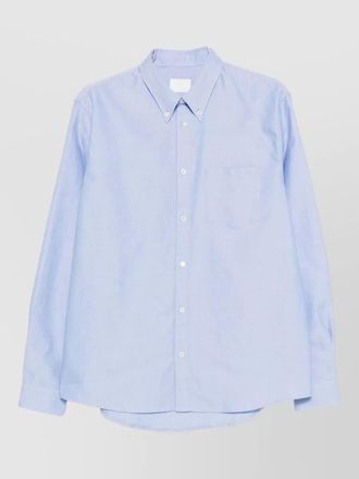 A.P.C. shirt button down collar cuffed sleeves pocket