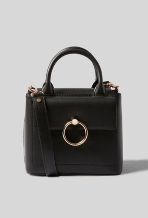 Claudie Pierlot Sac Anouck cuir noir