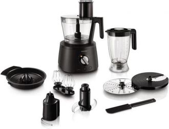 Philips Hr7776/91 Avance - Robot De Cocina Con Vaso Extragrande (3,4 L, Batidora 1,5 L, 1300w)