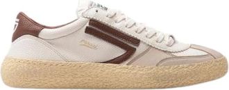 Puraai 1.01 Vintage Sneaker - Heren - Schoenen - Beige - Maat: 41 EU Leer