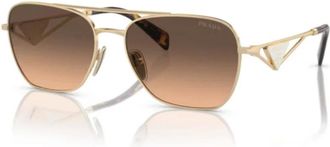 Prada Sunglasses, unisex, Yellow, Size: ONE SIZE Sleek A50S Sole Shoes