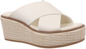 Nordstrom Rack Frankie Wedge Platform Sandal in Ivory at Nordstrom Rack, Size 9.5