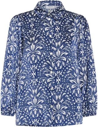 Saint Tropez Shirts - Dames - Blouses - Veelkleurig - S - Overhemden