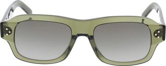 Celine Stijlvolle zonnebril voor modieuze uitstraling - unisex - Zonnebrillen - Groen - ONE Size - Accessoires