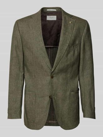 Carl Gross Carl Gross Regular Fit Anzugsakko aus reinem Leinen Modell TEBBO in Grass, Gr&ouml;&szlig;e 28