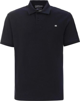 Just Cavalli T-shirts en Polos - Heren - Polos - Zwart - M - Tops