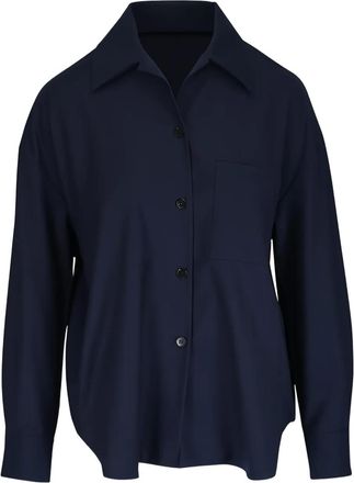 Antonelli Camicia con taschino - Blu
