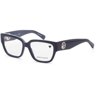 Longchamp Womens 56 mm Blue Opticals