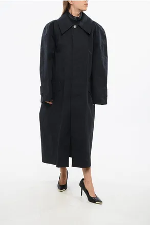 Marni Cotton Long Coat with Hidden Closure size 40