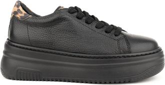 Sergio Moretti Closed Leisure Sneakers - Dames - Sneakers - Zwart - 38 EU - Schoenen