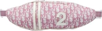 Dior Pre-owned Nylon Belt Bag - Dames - Vintage Heuptassen - Roze - ONE Size - Nylon - Vintage