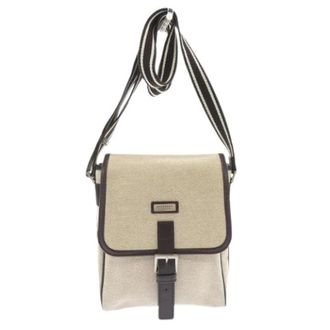 Burberry Pre-owned Cross Body Bags, female, Beige, Size: ONE SIZE Pre-owned Black Label Shoulder Bag