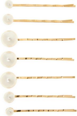 Jennifer Behr Perla Set of 7 Faux Pearl Bobby Pins at Nordstrom