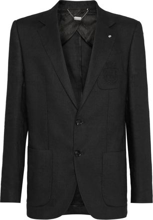 Billionaire Boys Club Linnen Blazer - Heren - Blazers - Zwart - 2XL - Linnen - Jassen