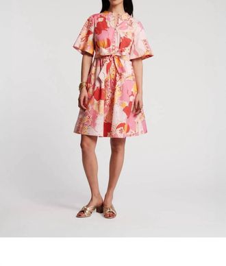 Frances Valentine Nancy Mini Dress In Pink/multi