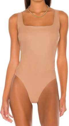 Cami NYC April Sleeveless Bodysuit In Cortado