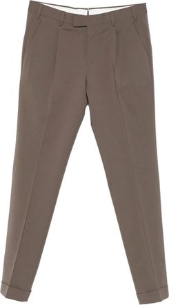 Pantaloni Torino Broek met geplooide manchetten - Grijs