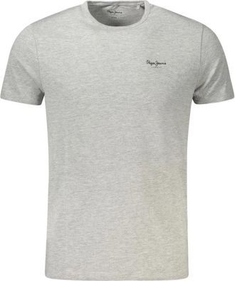 Pepe Jeans London Heren, Tops, Grijs, Maat: XL Katoen