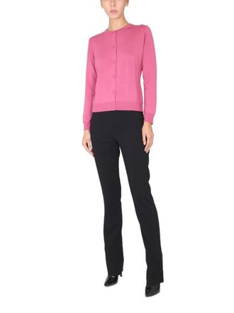 Moschino Womens Wool Jersey - Pink - Size EU 38 (Womens)