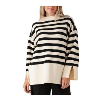 Copenhagen Muse Truien & Vesten, Dames, Zwart, L, Gezellig Gebreide Trui voor Vrouwen