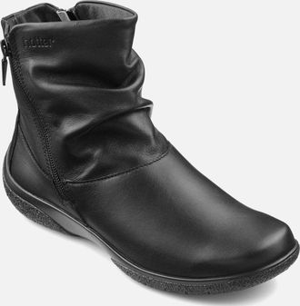 Hotter Womens Whisper Womens Ankle Boots - Black - Size: 4.5