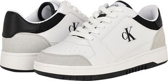 Calvin Klein Hania Womens Shoes White/Black : 5.5 M