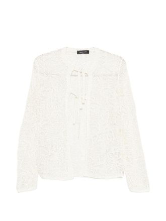 Fabiana Filippi Opengewerkt vest