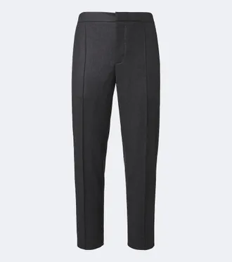 Ermenegildo Zegna Wool, silk, and cashmere straight pants