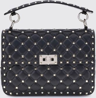 Valentino Garavani Borsa Rockstud Spike Valentino Garavani in pelle trapuntata