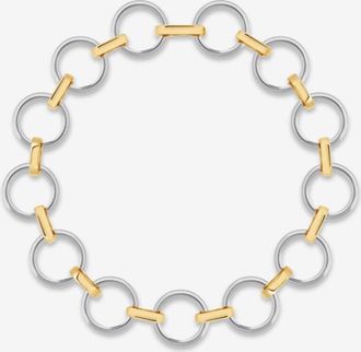 Bangle Up Zweifarbige Choker-Halskette Eyelet