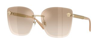 Versace VE2292B 12625A Womens Sunglasses Gold Size 64