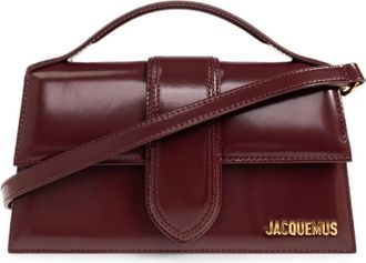 Jacquemus Maroon Bambino Large Crossbody Bag