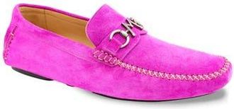 Mezlan Initial Bit Ornament Leather Loafer in Pink at Nordstrom Rack, Size 9.5