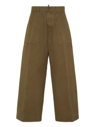 Dsquared2 Icon trousers - men - Fabric - 42 - Green