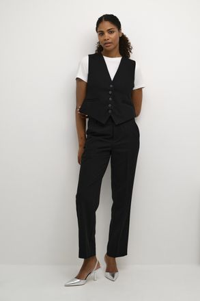 Kaffe Vest Tight fit black