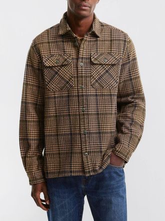Barbour Check Cotton Overshirt with Applied Patch Pockets