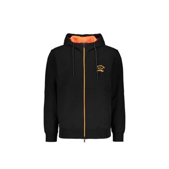 Paul & Shark Black Cotton Mens Sweatshirt