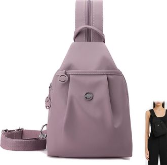 Generic Premium 3 In 1 Anti-Theft Travel Tote Bag, New Waterproof 2-Way Commuter Bag, Large Capacity Convertible Casual Bag (Pink)