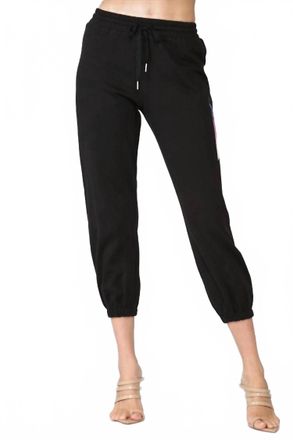 Fate Lightning Bolt Joggers In Black