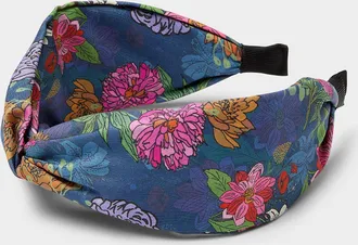 Simons Womens Pretty flower interlaced headband