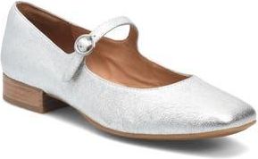 S&ouml;fft Elsey Mary Jane in Silver Metallic at Nordstrom Rack, Size 8.5