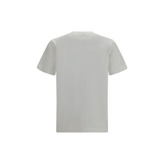 Burberry Mens White Cotton T-Shirt