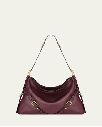 Givenchy Voyou Medium Shoulder Bag in Shiny Leather