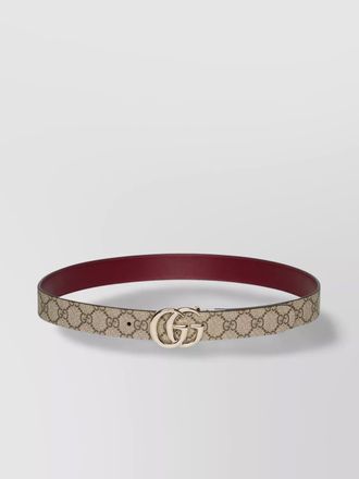 Gucci gg marmont reversible wide belt