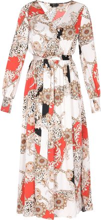 Faina jurk Dames rood