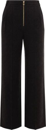 Patrizia Pepe Pantaloni strutturati in boucl&eacute; - - Trousers - Donna - Marrone - S