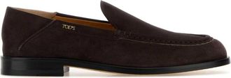 Tod's Brown Solid Loafers