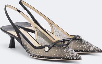 Jimmy Choo London Salones destalonados Amita adornados